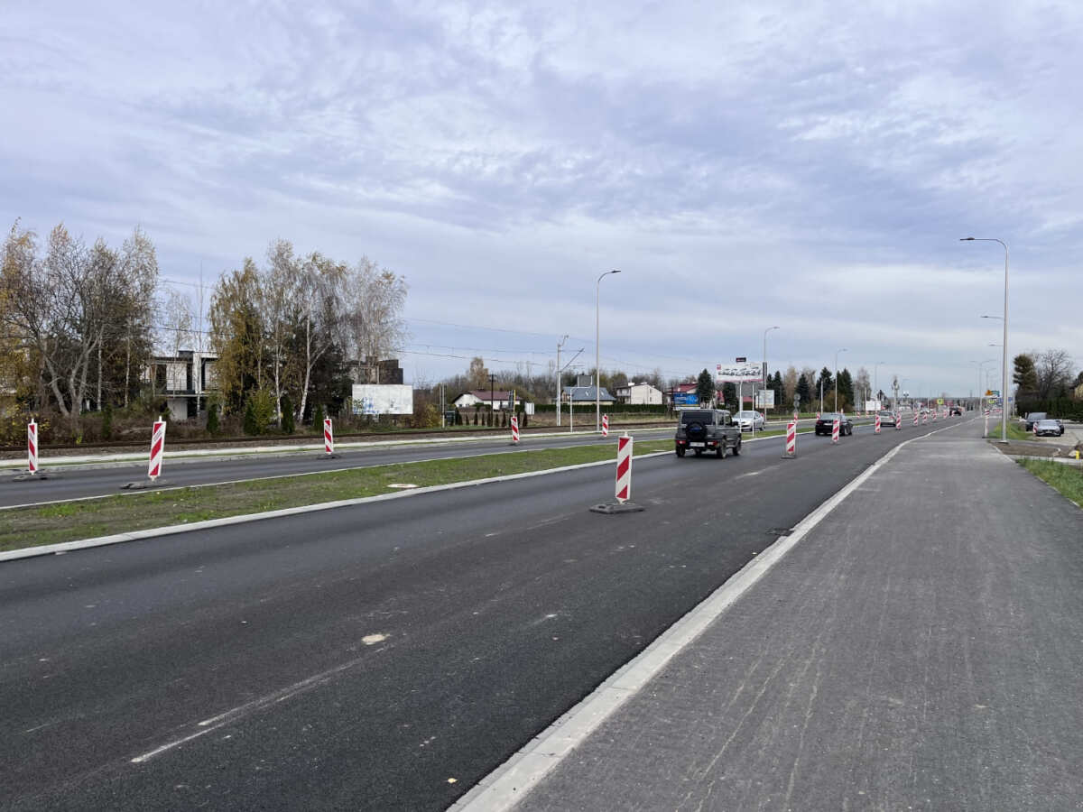 Przebudowa ul. Warszawskiej w Rzeszowie [listopad 2023]